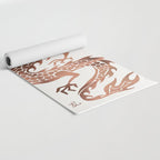 Chinese Dragon - Rose Gold Palette Yoga Mat Gallery Image 2