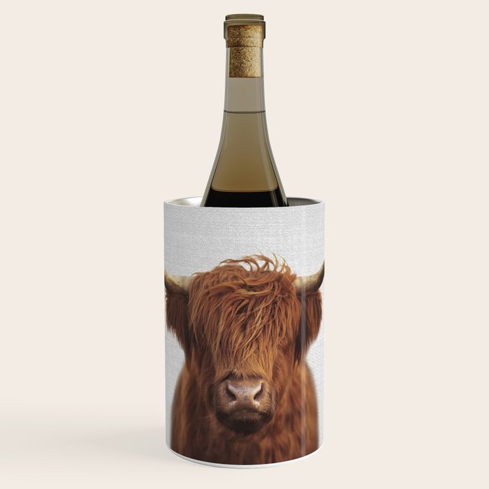 Highland Cow - Colorful Wine Chiller Gallery Image 1