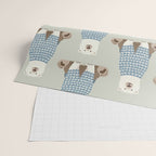 Whimsical Polar Bear Wrapping Paper Gallery Image 2