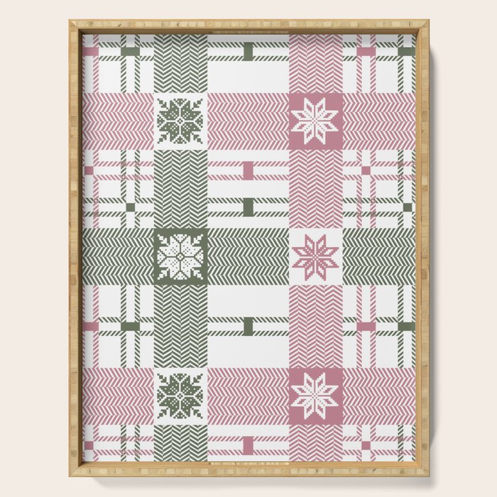 Holiday Nordic Warmth Serving Tray Gallery Image 1