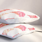 Ice Cream Cones - Pink & Peach Palette Pillow Sham Gallery Image 3