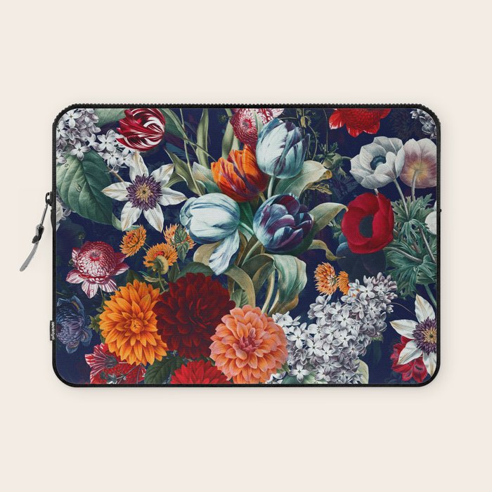 Night Garden XXXV Laptop Sleeve Gallery Image 1