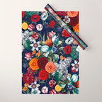 Night Garden XXXV Wrapping Paper Gallery Image 1