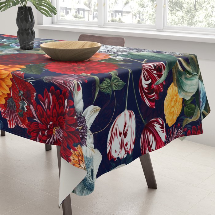 Night Garden XXXV Tablecloth Gallery Image 3