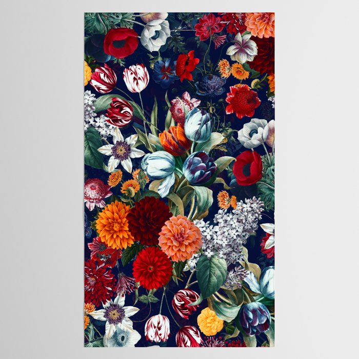 Night Garden XXXV Tablecloth Gallery Image 2