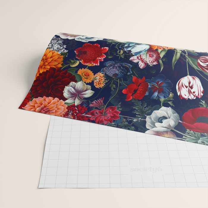 Night Garden XXXV Wrapping Paper Gallery Image 2