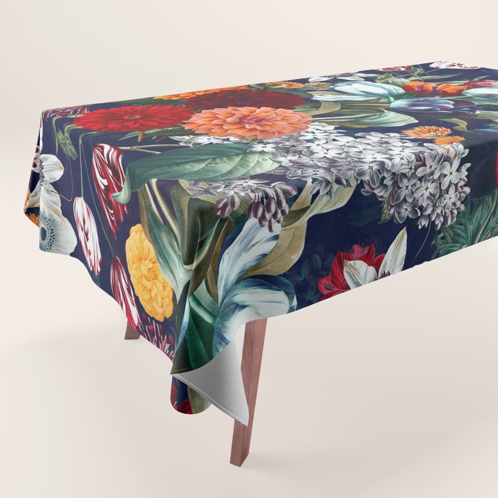 Night Garden XXXV Tablecloth Gallery Image 1