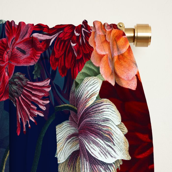 Night Garden XXXV Window Curtain Gallery Image 2