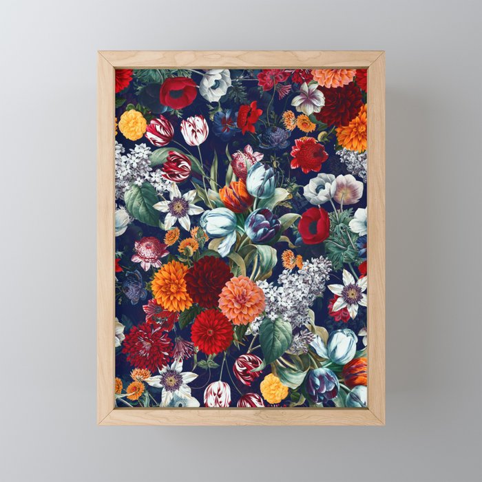 Night Garden XXXV Mini Art Print Gallery Image 1