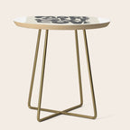 More Self Love | Black Side Table Gallery Image 1