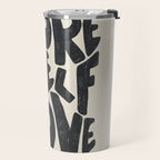 More Self Love | Black Travel Mug Gallery Image 2