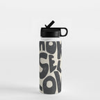 More Self Love | Black Water Bottle Gallery Image 1