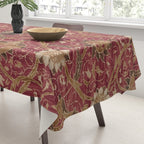 William Morris Vintage Montreal Russet Tablecloth Gallery Image 3