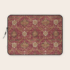 William Morris Vintage Montreal Russet Laptop Sleeve Gallery Image 1