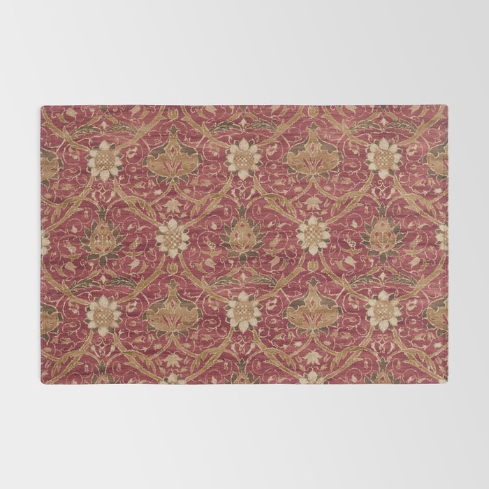 William Morris Vintage Montreal Russet Rug Gallery Image 2