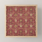 William Morris Vintage Montreal Russet Mini Art Print Gallery Image 1