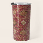 William Morris Vintage Montreal Russet Travel Mug Gallery Image 3
