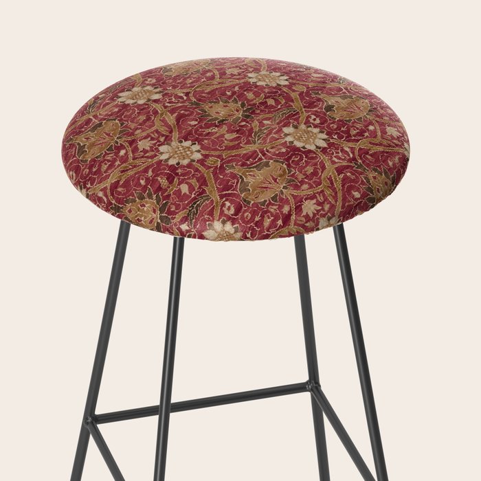 William Morris Vintage Montreal Russet Stool Gallery Image 2