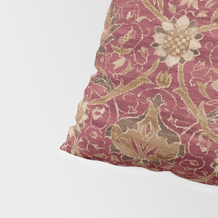 William Morris Vintage Montreal Russet Pillow Sham Gallery Image 4