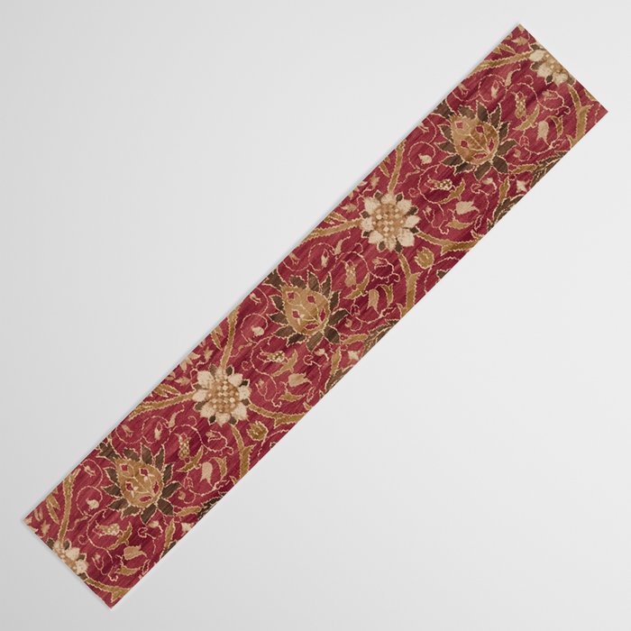William Morris Vintage Montreal Russet Table Runner Gallery Image 3