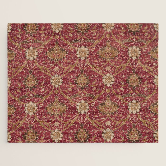 William Morris Vintage Montreal Russet Jigsaw Puzzle Gallery Image 1