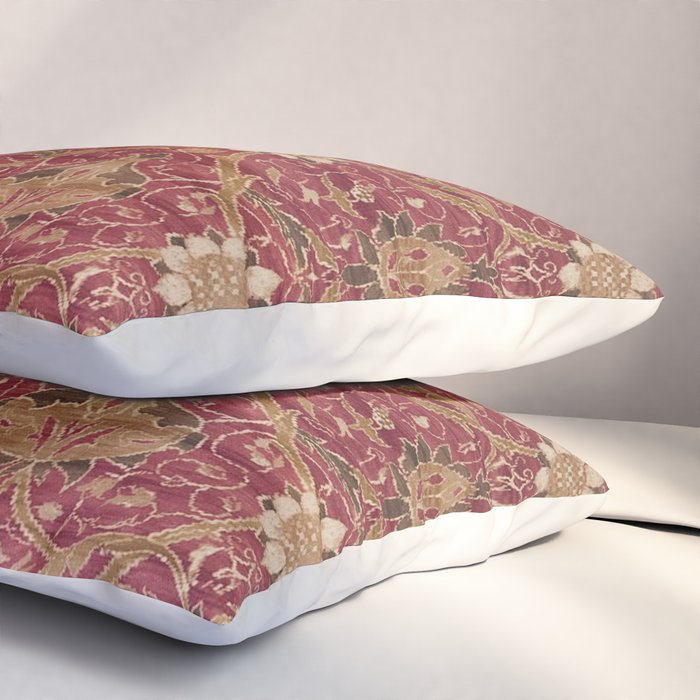 William Morris Vintage Montreal Russet Pillow Sham Gallery Image 3