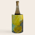 summer landscape triptych 3 abstract art Wine Chiller Gallery Image 2
