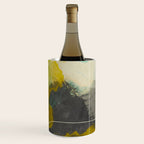 summer landscape triptych 3 abstract art Wine Chiller Gallery Image 1