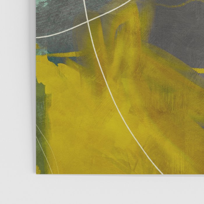 summer landscape triptych 3 abstract art Poster Gallery Image 3