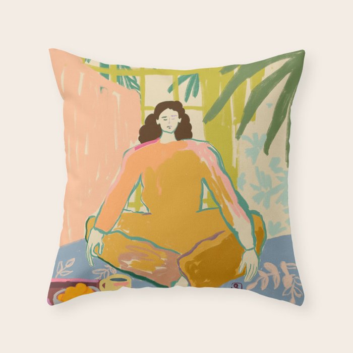 SAFE SPACE Throw Pillow Gallery Image 6