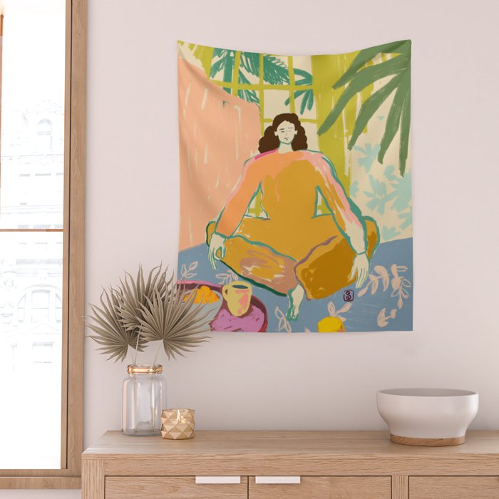 SAFE SPACE Wall Tapestry Gallery Image 2