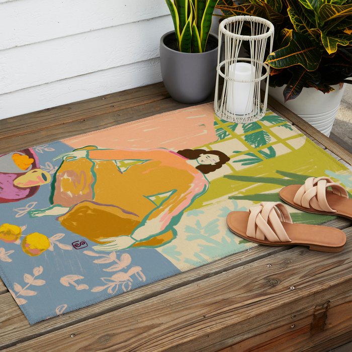 SAFE SPACE Outdoor Rug Gallery Image 2