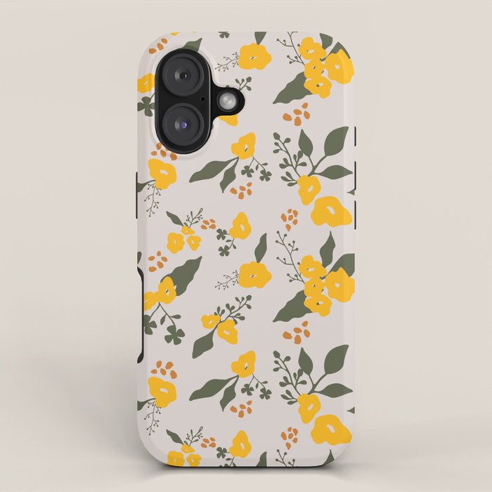 Flower Market Yellow Flowers iPhone Case Gallery Image 1