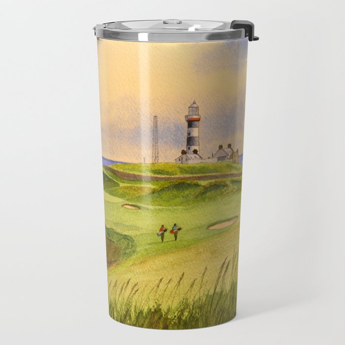 Old Head Golf Course Ireland Hole 4 Travel Mug Gallery Image 2