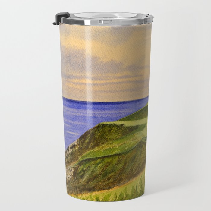 Old Head Golf Course Ireland Hole 4 Travel Mug Gallery Image 3