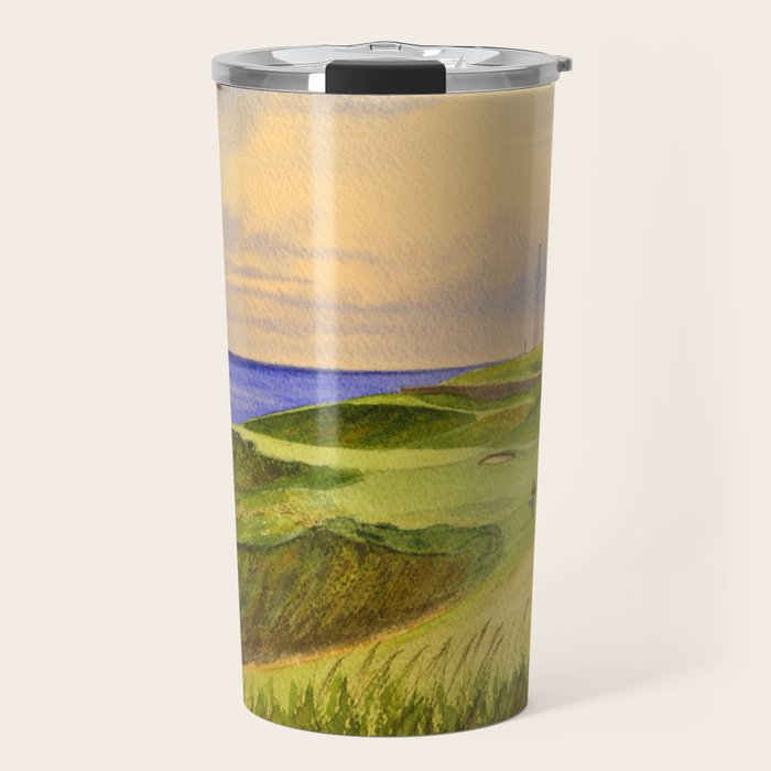 Old Head Golf Course Ireland Hole 4 Travel Mug Gallery Image 1