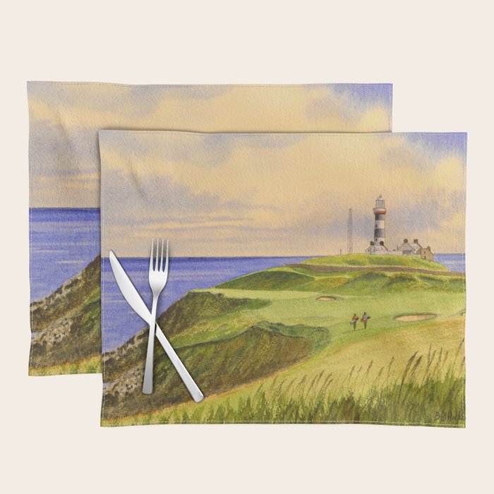 Old Head Golf Course Ireland Hole 4 Placemat Gallery Image 1
