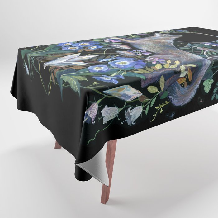 Moon Wolf Tablecloth Gallery Image 1