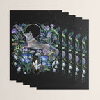 Moon Wolf Wrapping Paper Gallery Image 3