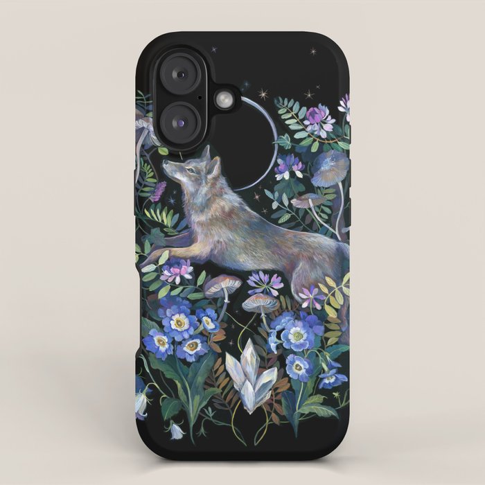 Moon Wolf iPhone Case Gallery Image 1