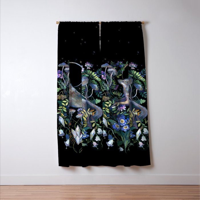 Moon Wolf Window Curtain Gallery Image 3