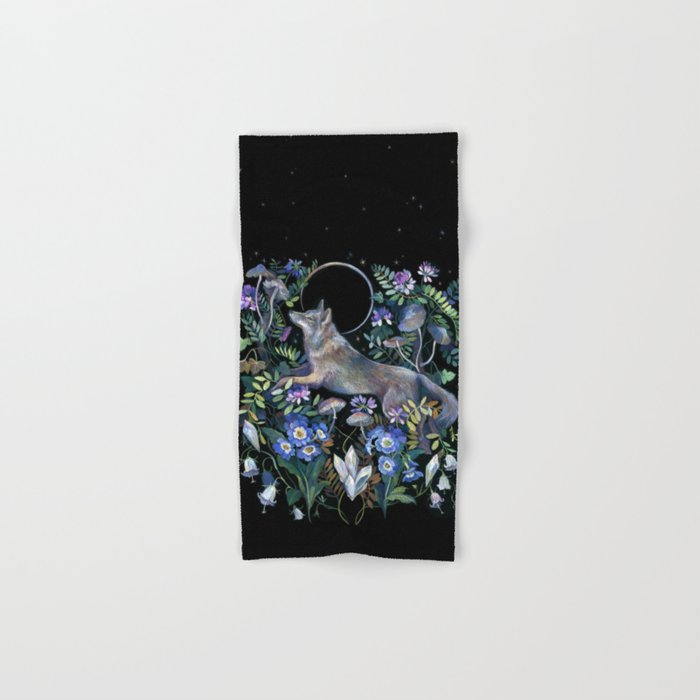 Moon Wolf Bath Towel Gallery Image 1