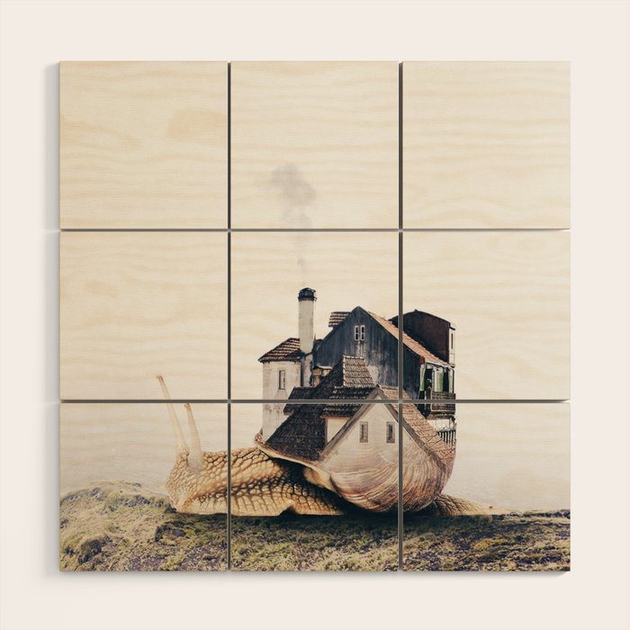 Slowly Moving Wood Wall Art Gallery Image 1