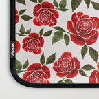 Rose Watercolor Pattern Laptop Sleeve Gallery Image 3