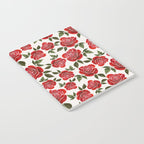 Rose Watercolor Pattern Notebook Gallery Image 2