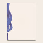 Minimalist Knot Art in Rich Blue Tones Elegant Abstract Illustration Notebook Gallery Image 4