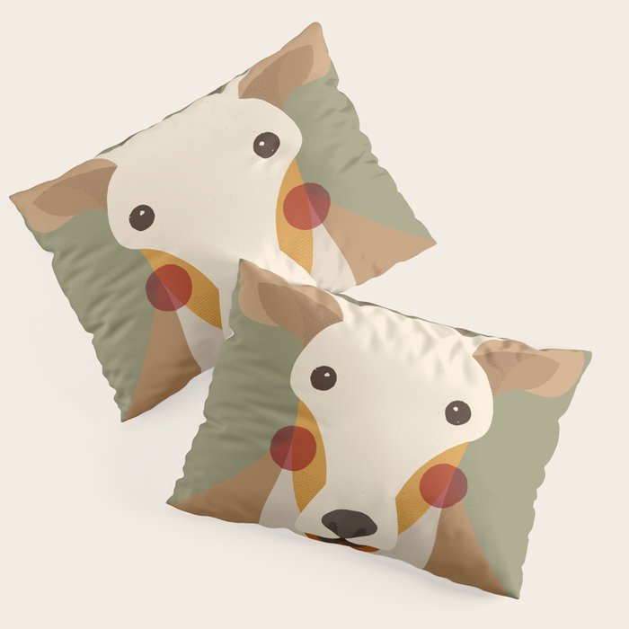 Red Deer Animal Portrait Pillow Sham Gallery Image 3