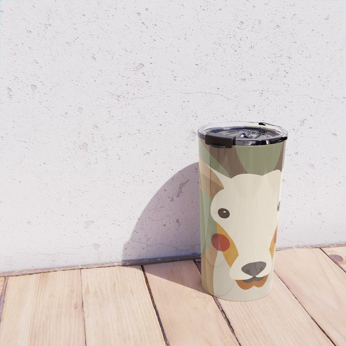 Red Deer Animal Portrait Travel Mug Gallery Image 4