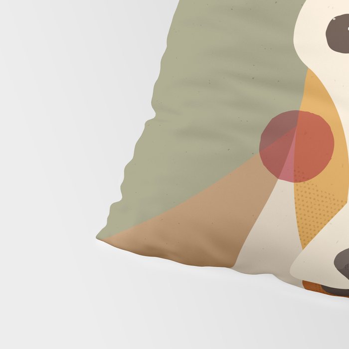 Red Deer Animal Portrait Pillow Sham Gallery Image 4