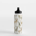 Fall Winter Woodland Deer Animals Water Bottle Gallery Image 3
